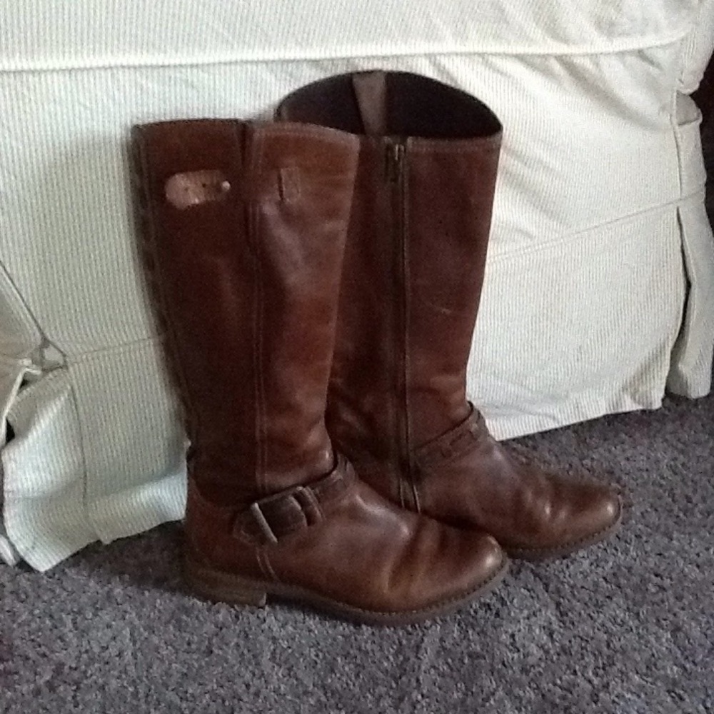 Timberland leather boots